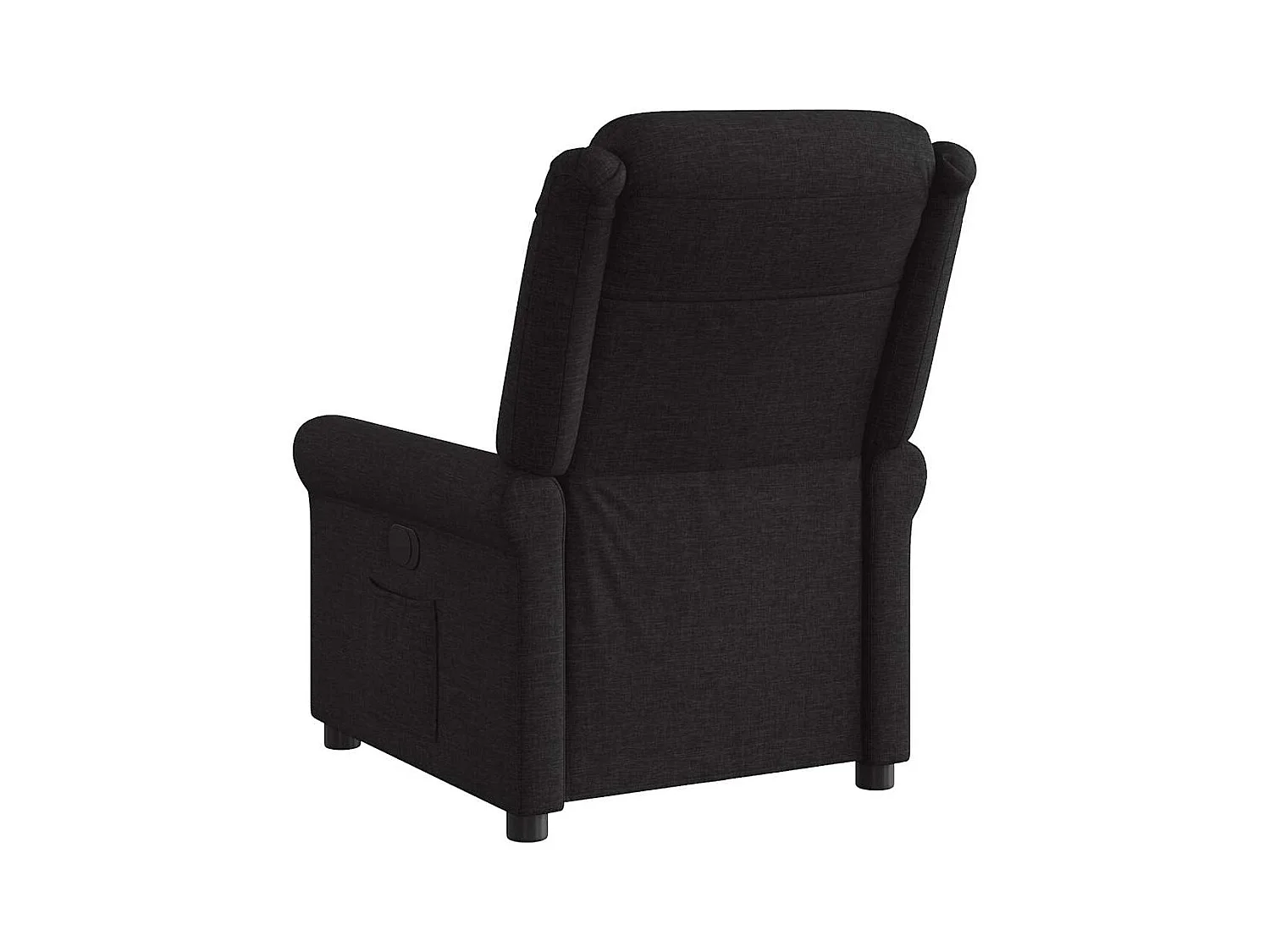 Sillón de relax | Silla | Sillón reclinable de tela negro SHL5960