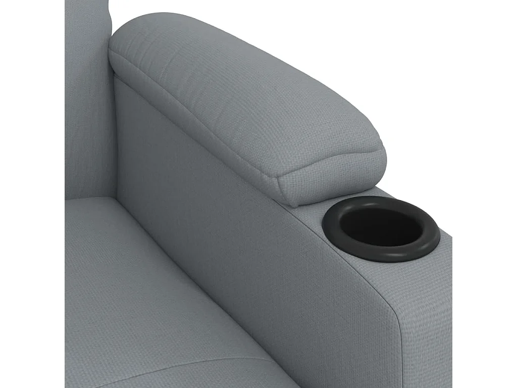 Sillón de relax | Silla | Sillón reclinable eléctrico tela gris claro SHL7820