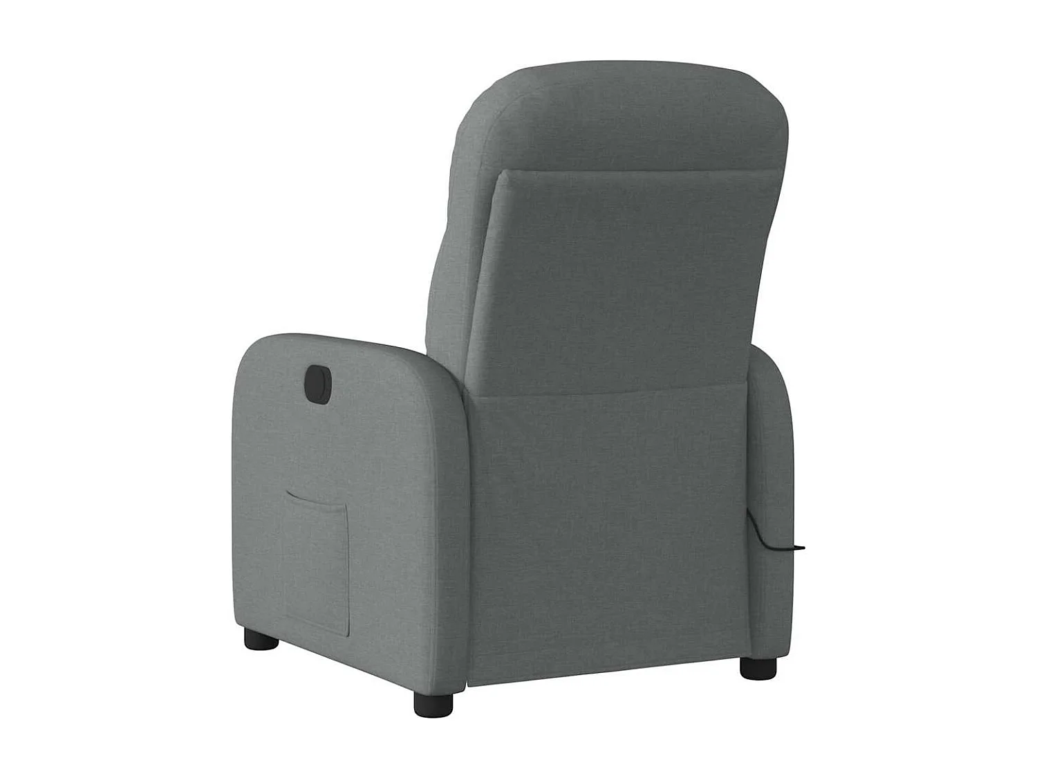 Sillón de relax | Sillón reclinable de masaje eléctrico tela gris oscuro SHL2308