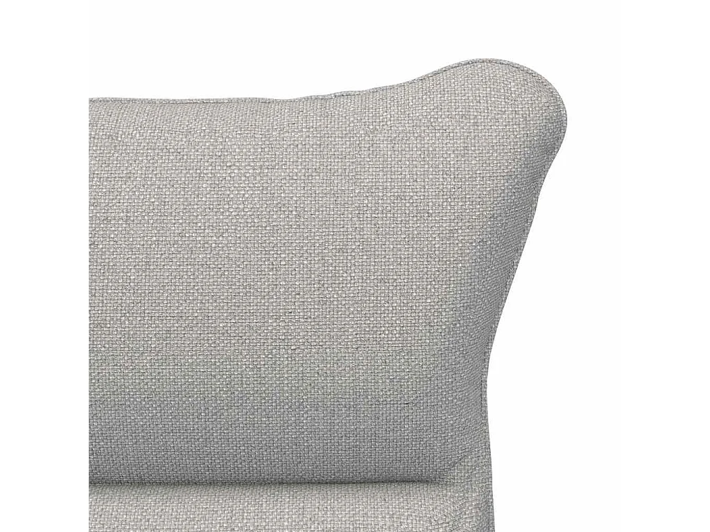 Sillón de relax | Silla Relax | Sillón de salón Gris nube 69x74x93 cm tela SHL7235
