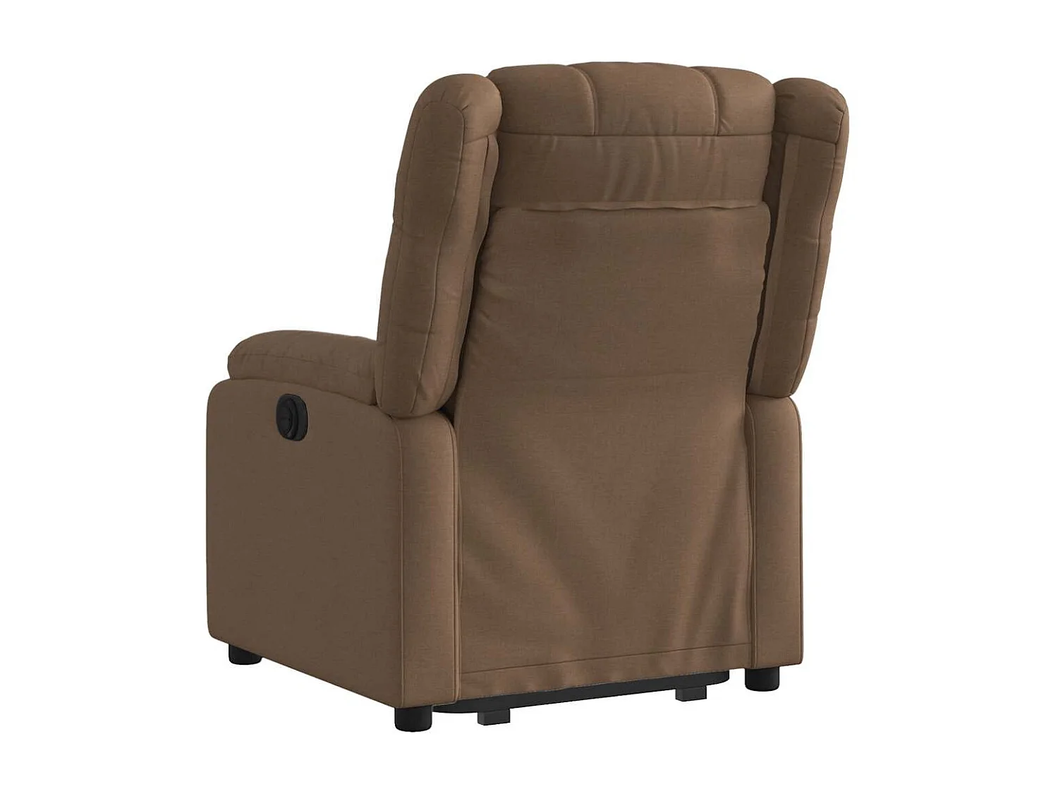 Fauteuil inclinable-Chaise de relax-Fauteuil salon Marron Tissu SHL2586