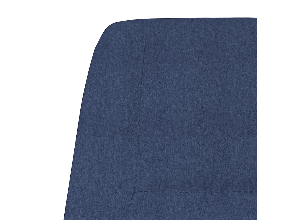 Relaxstoel | Fauteuil stof blauw