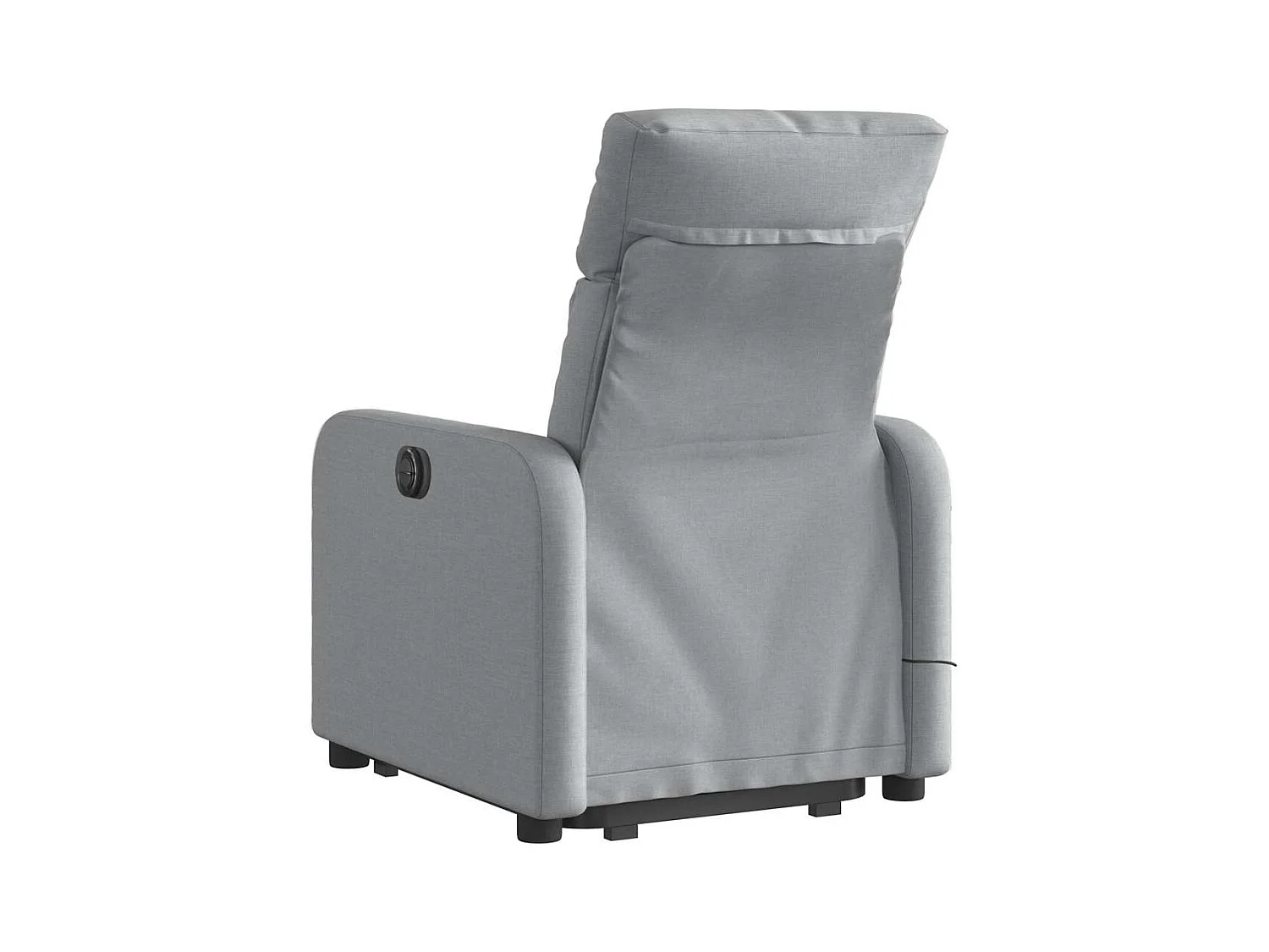 Sillón de salón | Silla | Sillón de masaje eléctrico reclinable elevable tela gris claro SHL3922