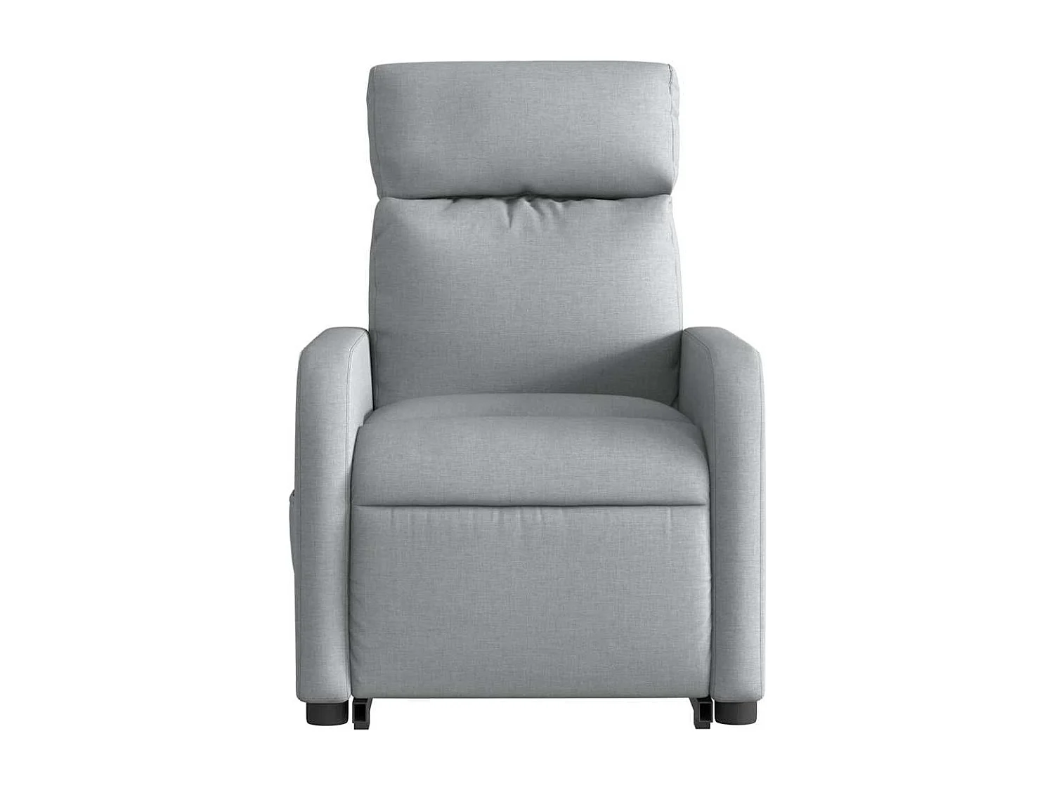 Sillón de salón | Silla | Sillón de masaje eléctrico reclinable elevable tela gris claro SHL3922