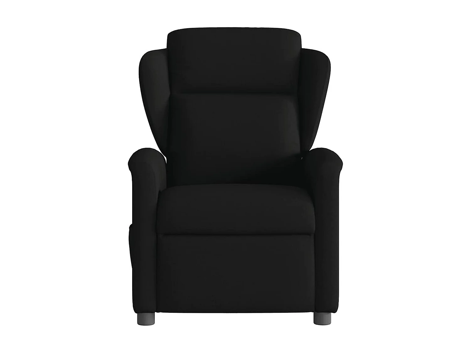 Fauteuil inclinable-Chaise de relax-Fauteuil TV Noir Tissu SHL1554