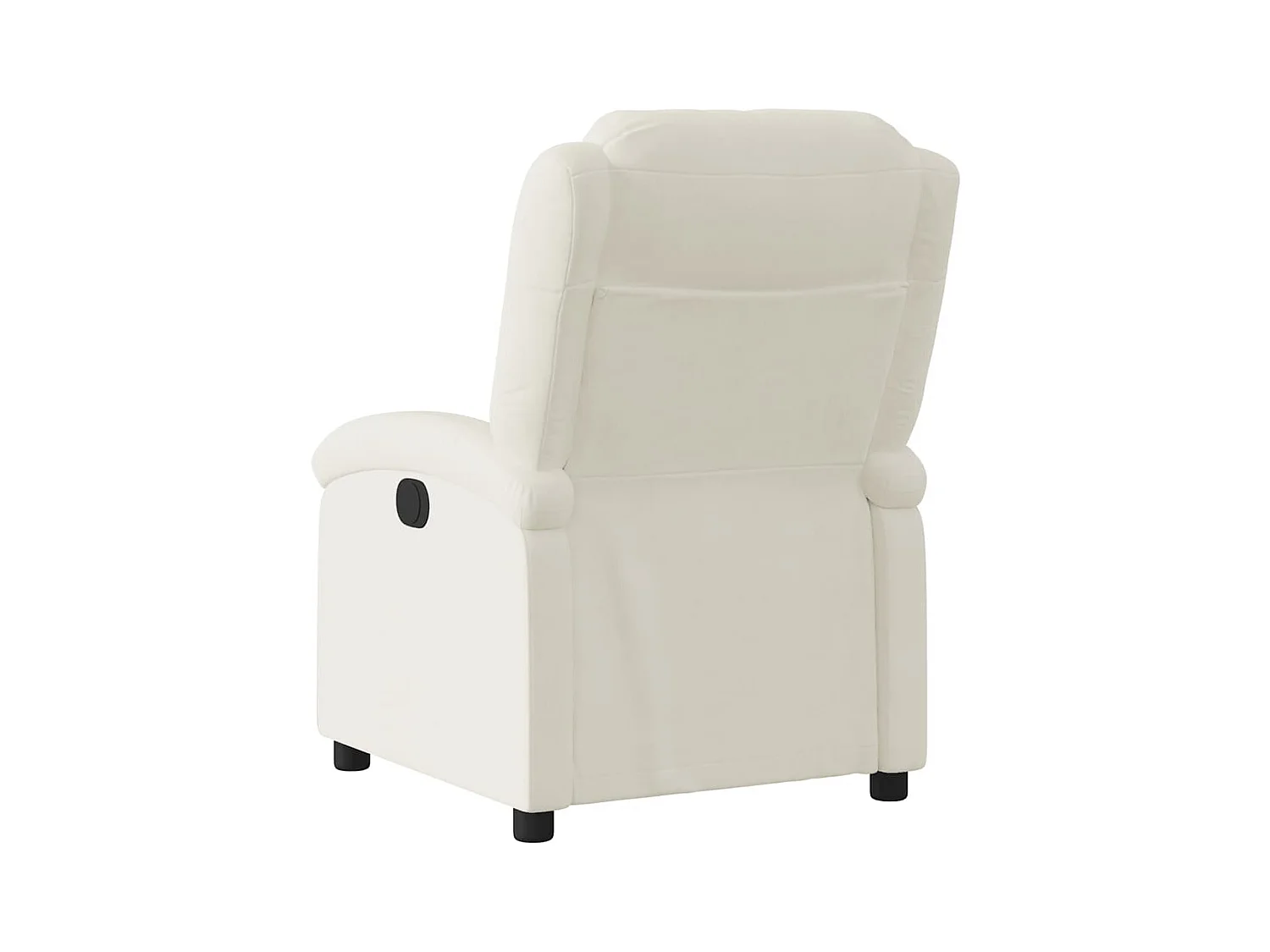 Sillón de relax | Silla | Sillón reclinable eléctrico de terciopelo blanco crema SHL9524