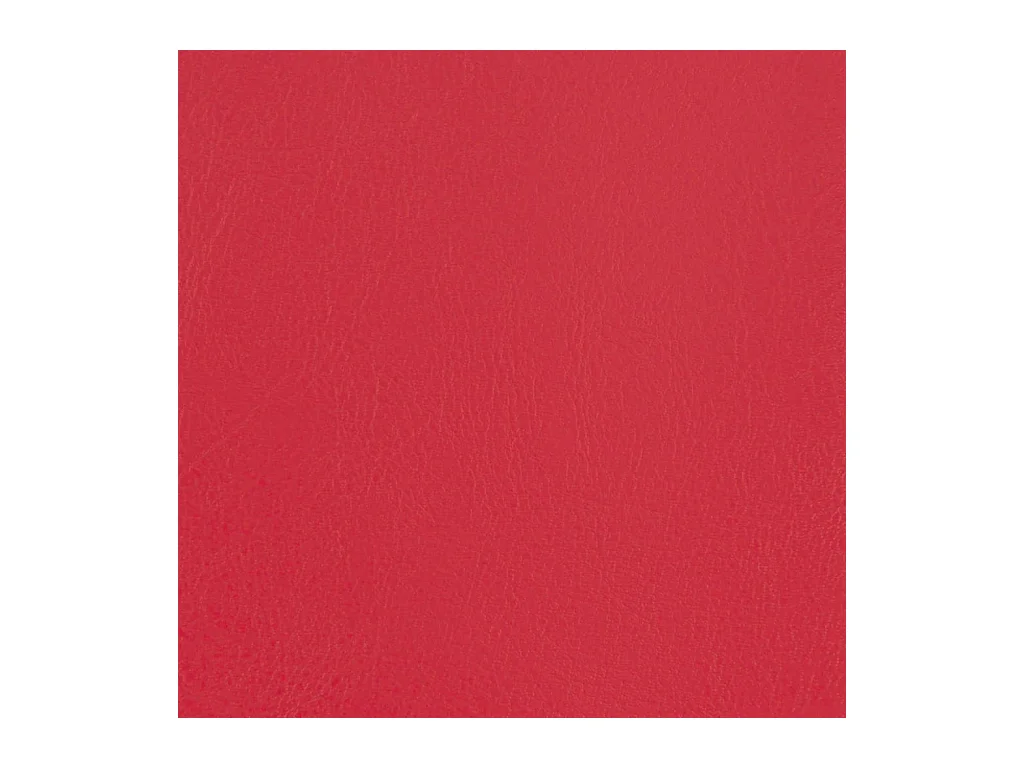 Sillón de salón cuero sintético rojo SHL8003