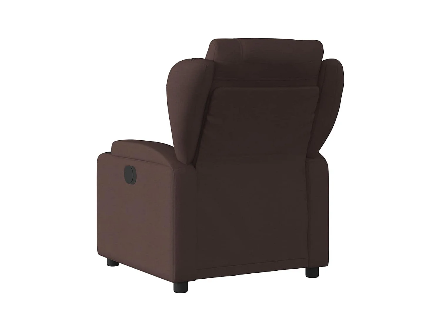 Sillón de relax | Silla | Sillón reclinable de tela marrón oscuro SHL9825
