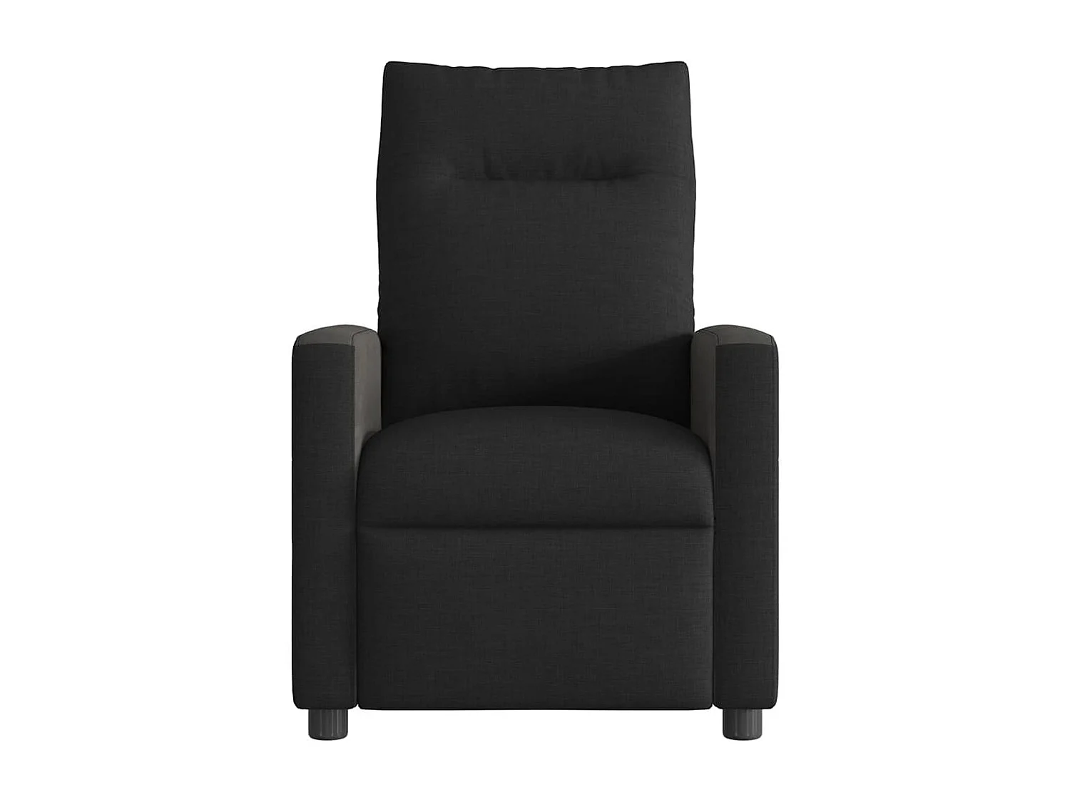 Fauteuil inclinable-Chaise de relax-Fauteuil TV Noir Tissu SHL4157