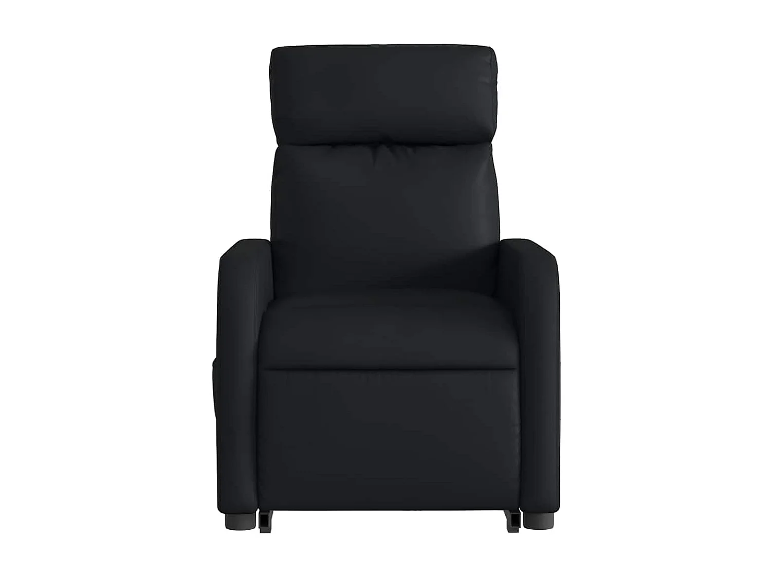 Fauteuil inclinable-Chaise de relax-Fauteuil TV Noir Similicuir SHL1320
