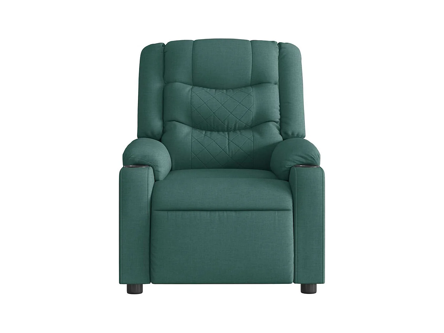 Sillón de relax | Silla | Sillón reclinable eléctrico tela verde oscuro SHL3526