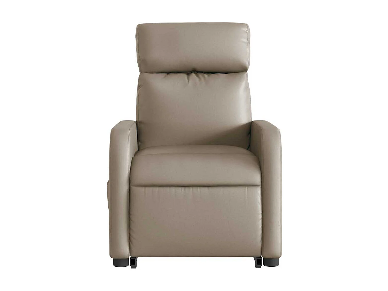 Fauteuil inclinable-Chaise de relax-Fauteuil salon Cappuccino Similicuir SHL3043