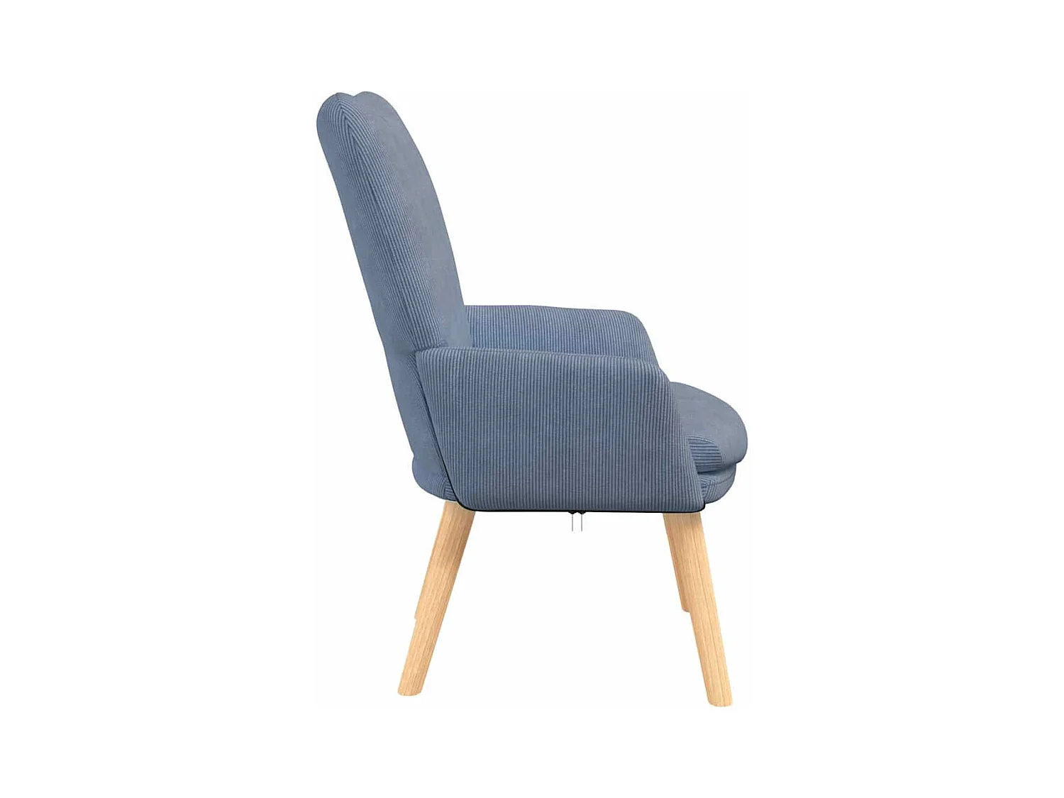 Poltrona | Cadeira de Sala | Cadeira Relaxante Azul 63x67x94 cm tecido SHL257133