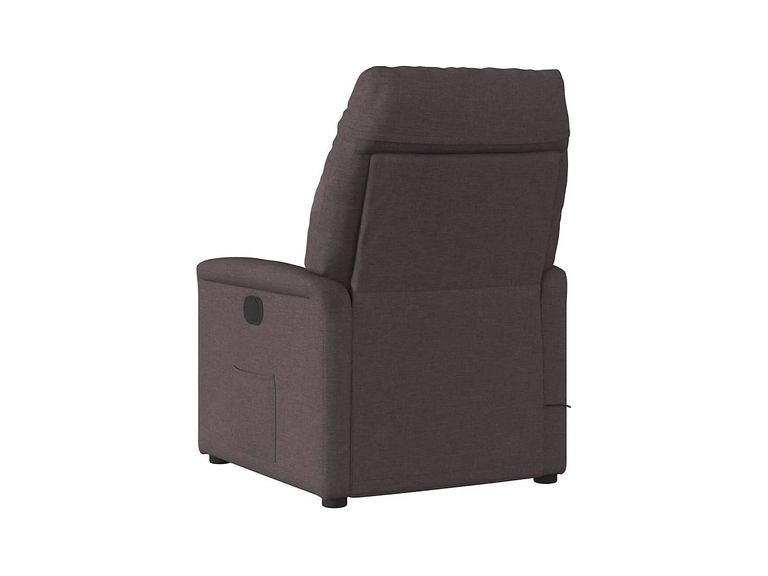 Sillón de relax | Silla | Sillón reclinable de tela marrón oscuro SHL7626