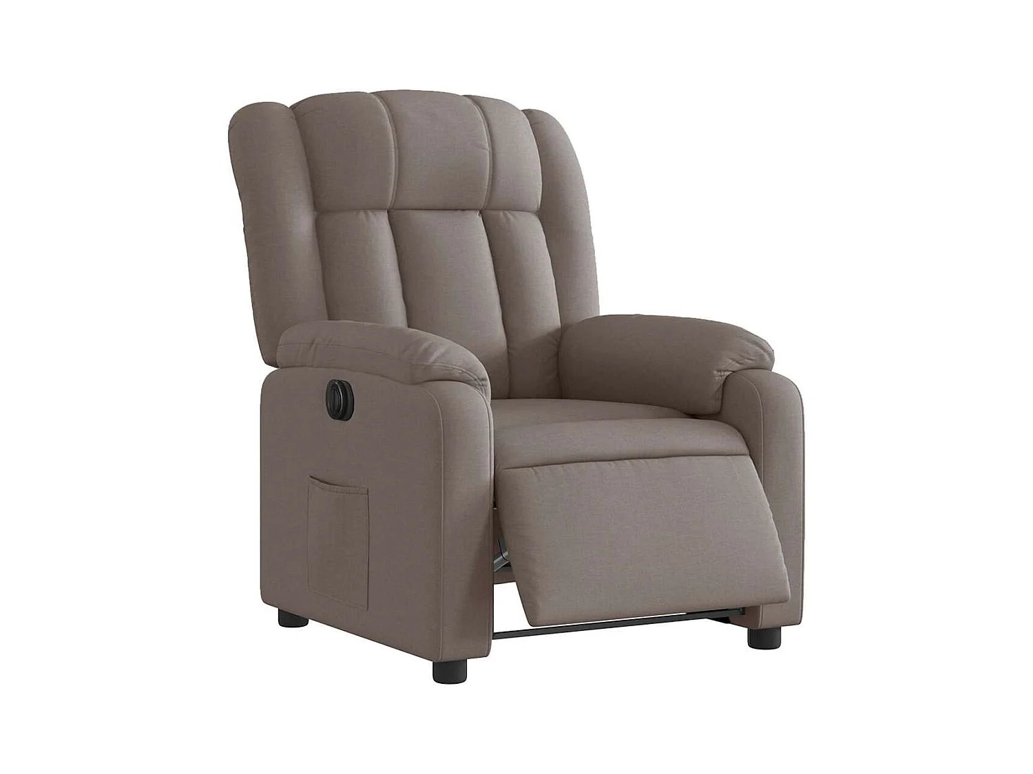 Sillón de relax | Silla | Sillón reclinable eléctrico tela gris taupé SHL5308