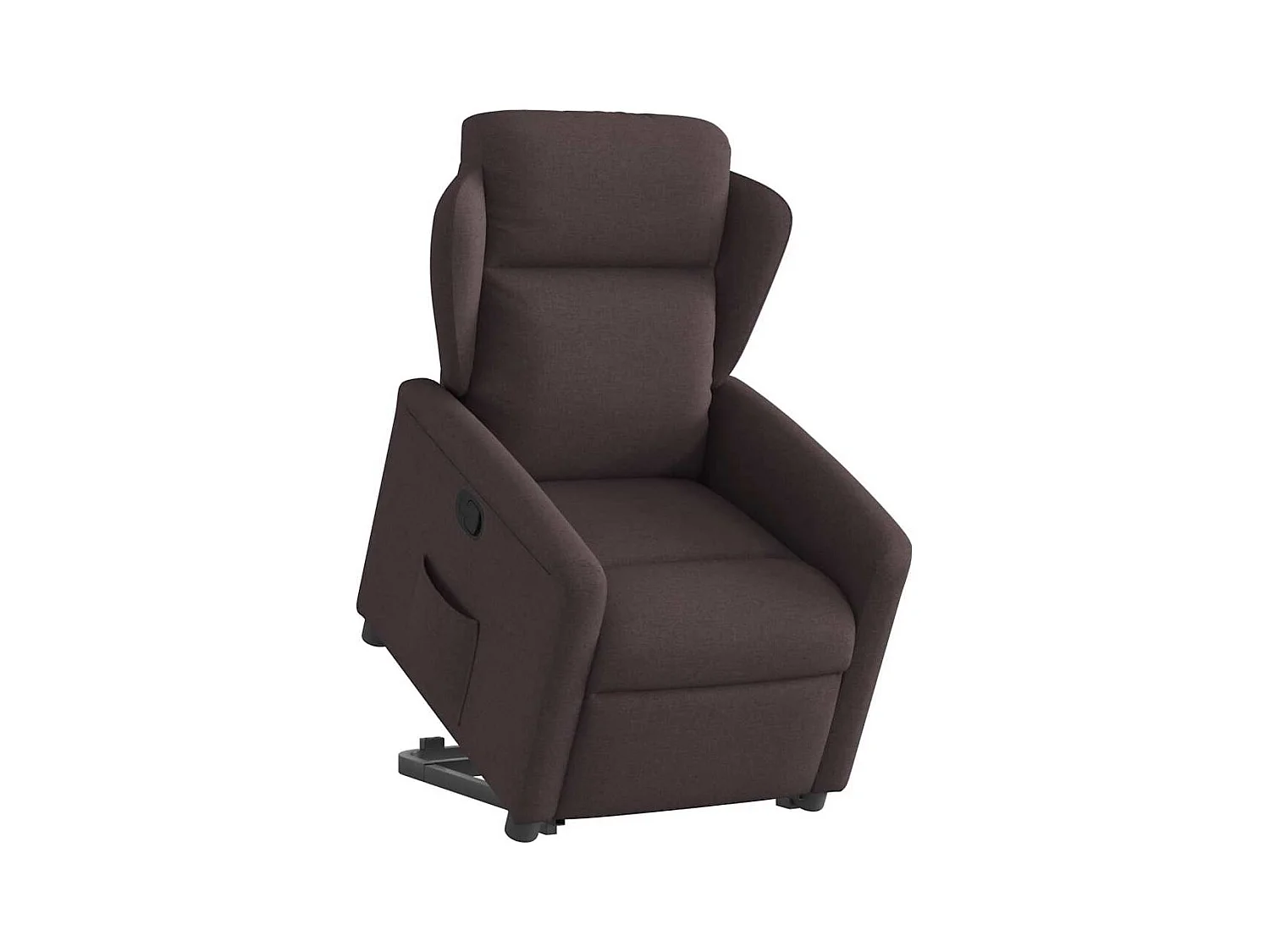 Sillón de relax | Silla | Sillón reclinable elevable tela marrón oscuro SHL9518