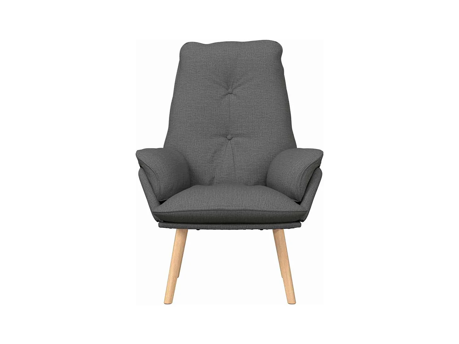 Poltrona | Cadeira de Sala | Cadeira Relaxante Cinzento escuro 69x74x93 cm tecido SHL333573