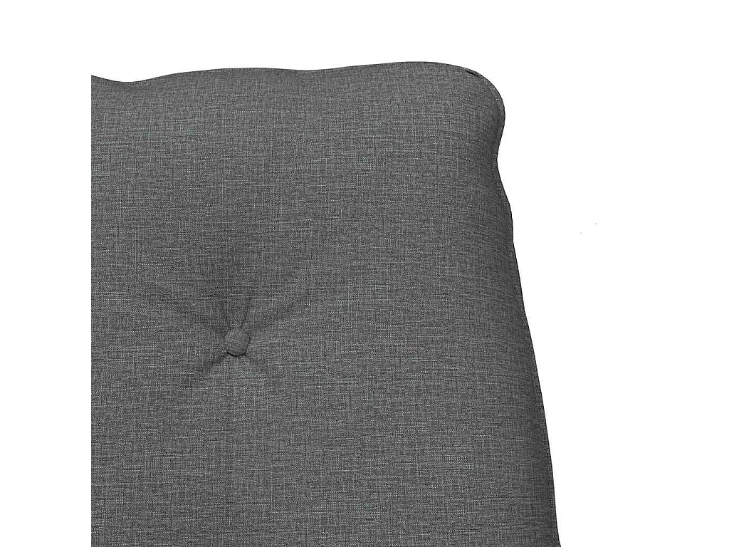 Fauteuil Salon-Chaise de relax Gris foncé 69x74x93 cm tissu SHL990