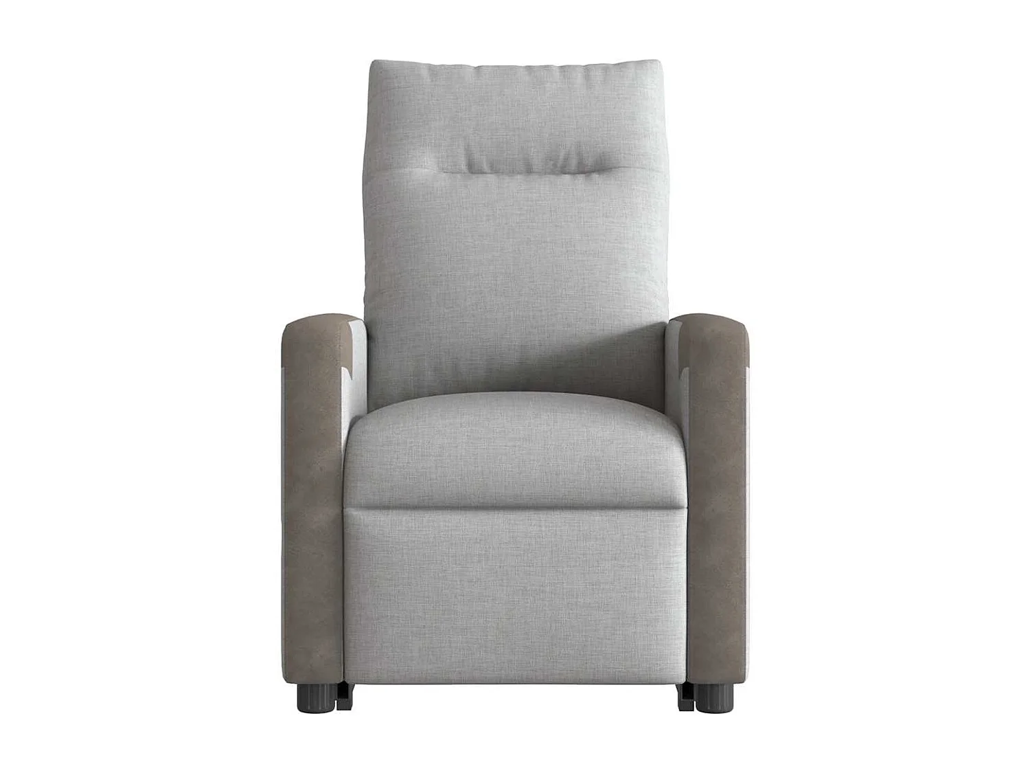 Fauteuil inclinable-Chaise de relax-Fauteuil TV gris nuage tissu SHL3705