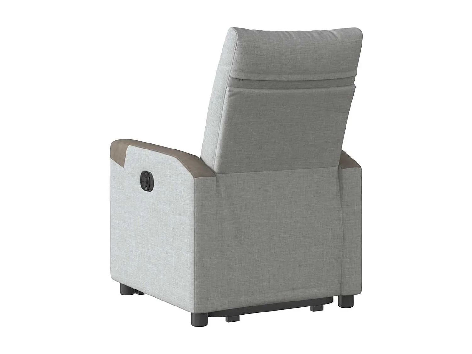 Fauteuil inclinable-Chaise de relax-Fauteuil TV gris nuage tissu SHL3705