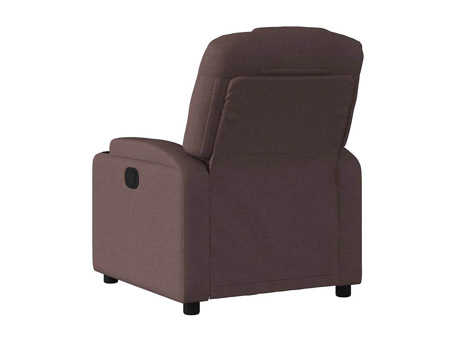 Relaxsessel | Lounge Sessel für Wohnzimmer Dunkelbraun Stoff SHL96246