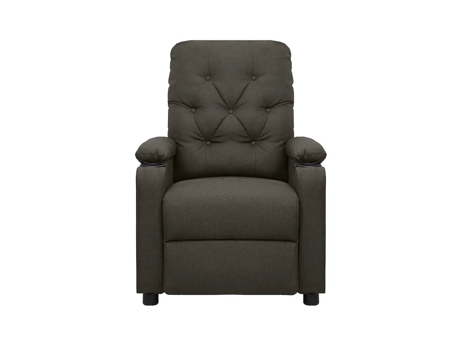 Silla de relax | Sillón elevable tela gris taupe SHL3814
