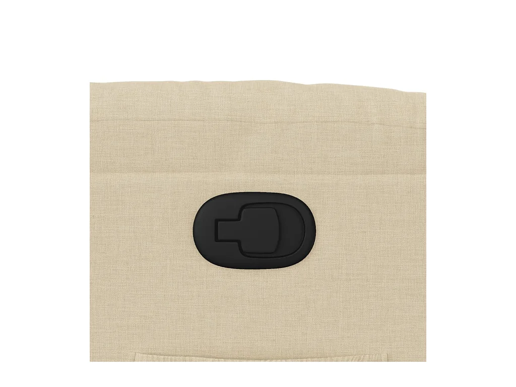 Sillón de relax | Sillón reclinable de tela crema SHL7573