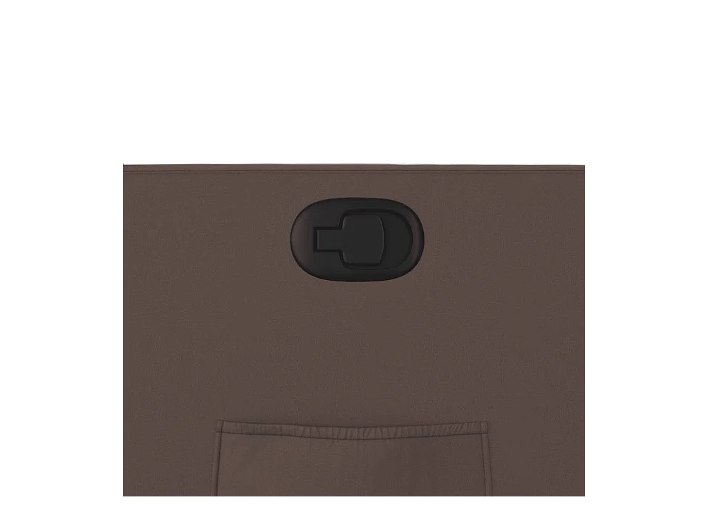 Sillón de relax | Sillón reclinable de cuero sintético marrón SHL6086