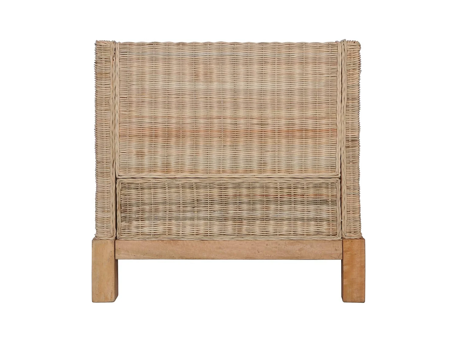 Sillón de salón | Silla Relax con cojines ratán natural SHL2678