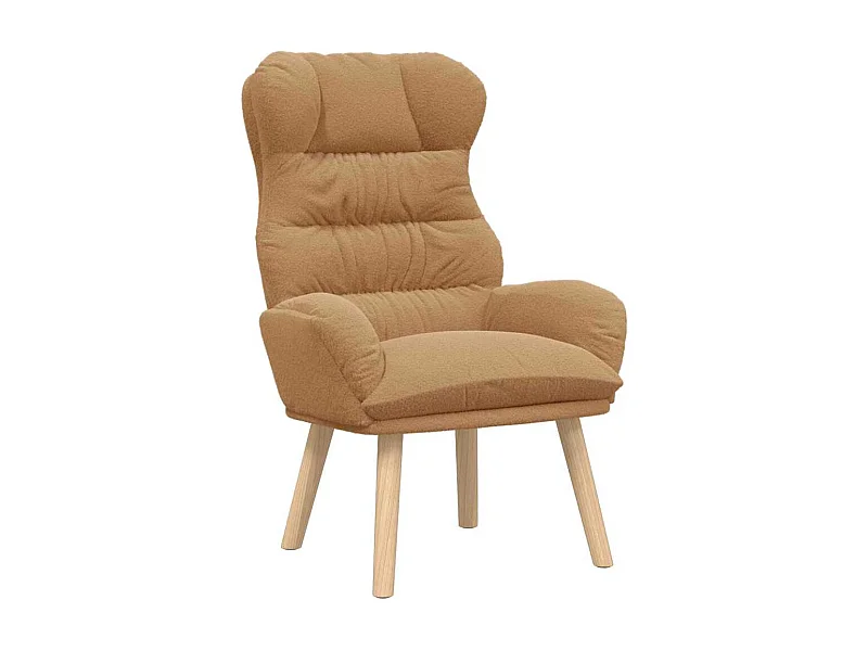 Sillón de relax | Silla Relax | Sillón de salón Beige 69x74x93 cm tela SHL9802