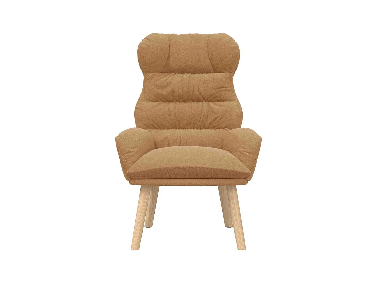 Sillón de relax | Silla Relax | Sillón de salón Beige 69x74x93 cm tela SHL9802