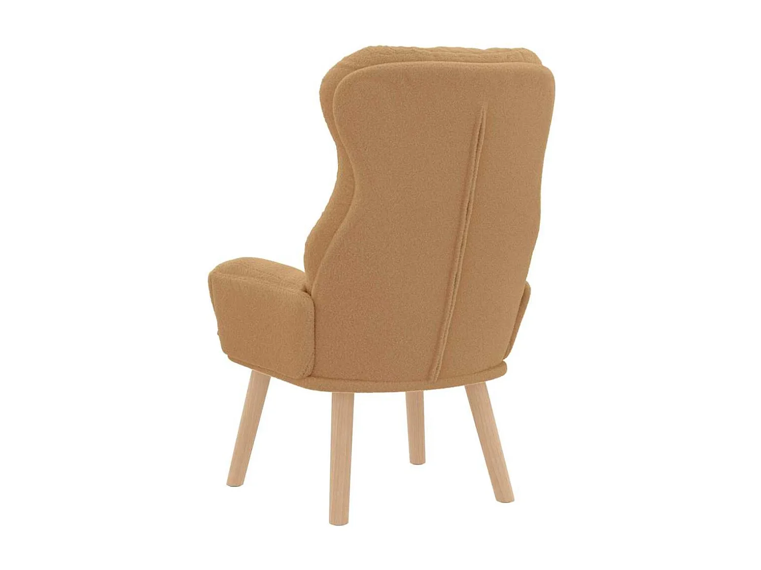 Fauteuil Salon-Chaise de relax Beige 69x74x93 cm tissu SHL1174