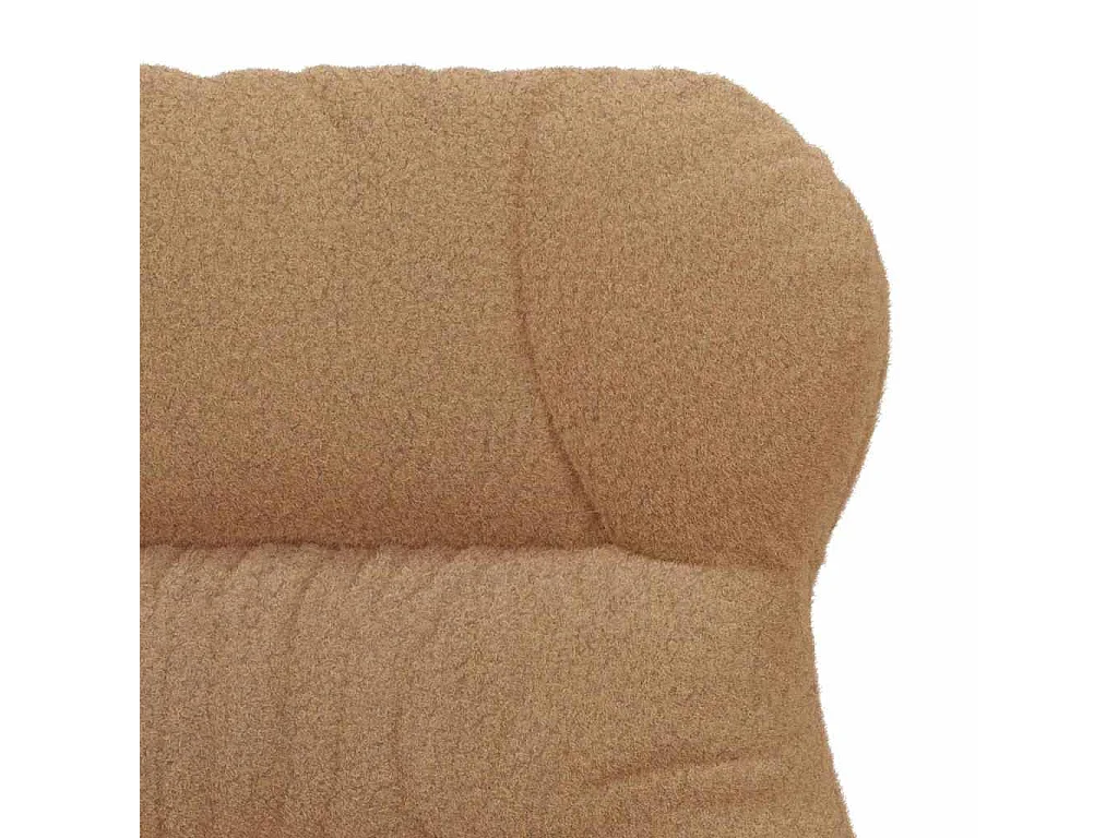 Fauteuil Salon-Chaise de relax Beige 69x74x93 cm tissu SHL1174