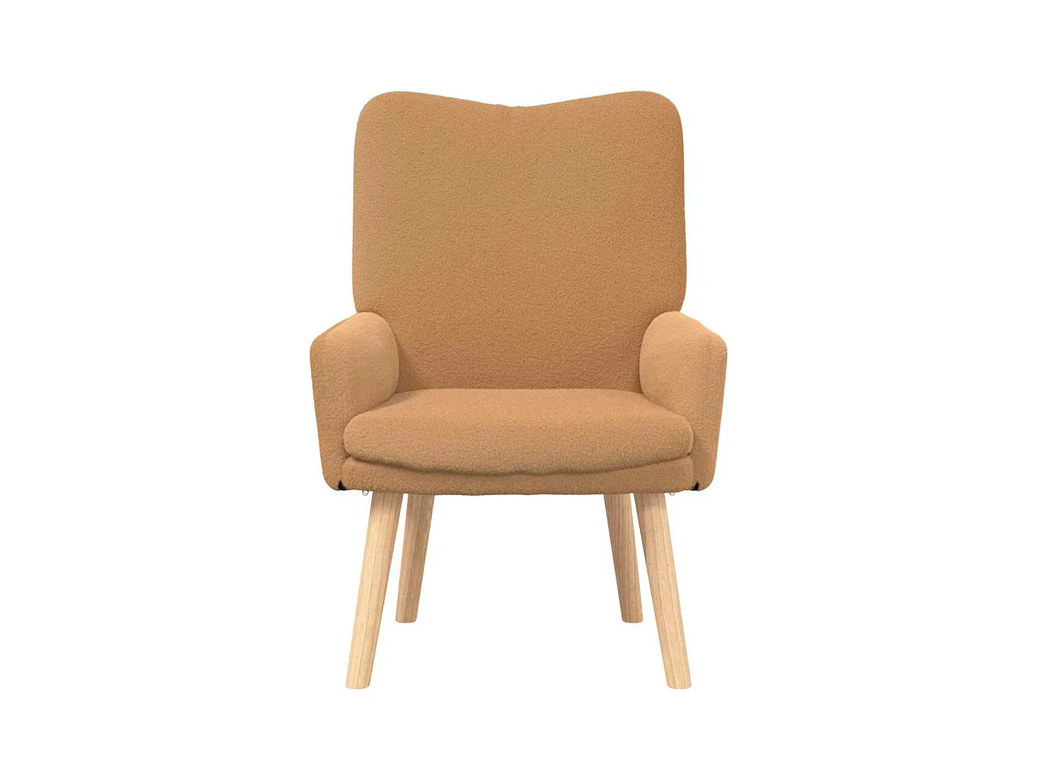 Sillón de relax | Silla Relax | Sillón de salón Beige 63x67x94 cm tela SHL8485