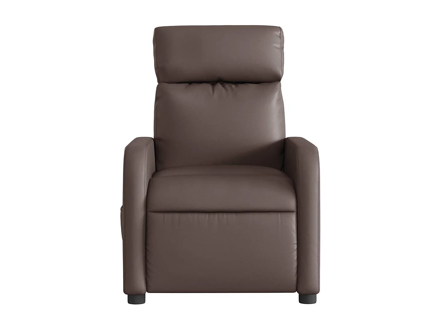 Sillón de relax | Silla | Sillón reclinable eléctrico de cuero sintético marrón SHL5473