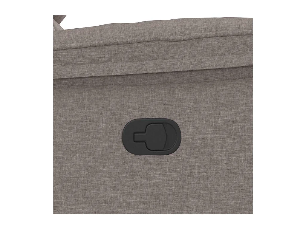 Sillón de relax | Silla | Sillón reclinable de tela gris taupe SHL5105