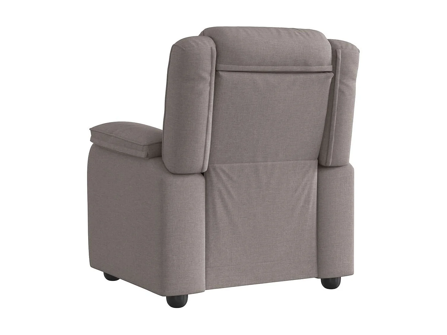 Fauteuil inclinable-Chaise de relax-Fauteuil TV Taupe Tissu SHL4506