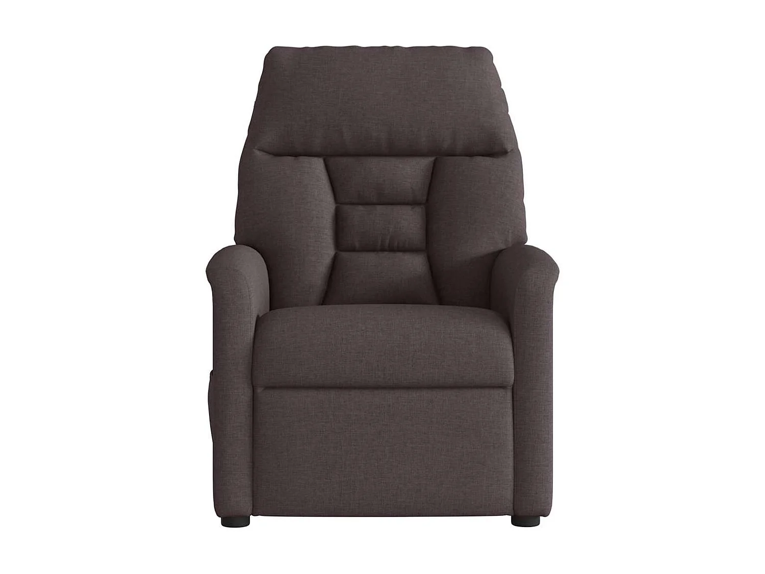 Fauteuil inclinable électrique-Chaise de relax-Fauteuil TV Marron foncé Tissu SHL2129