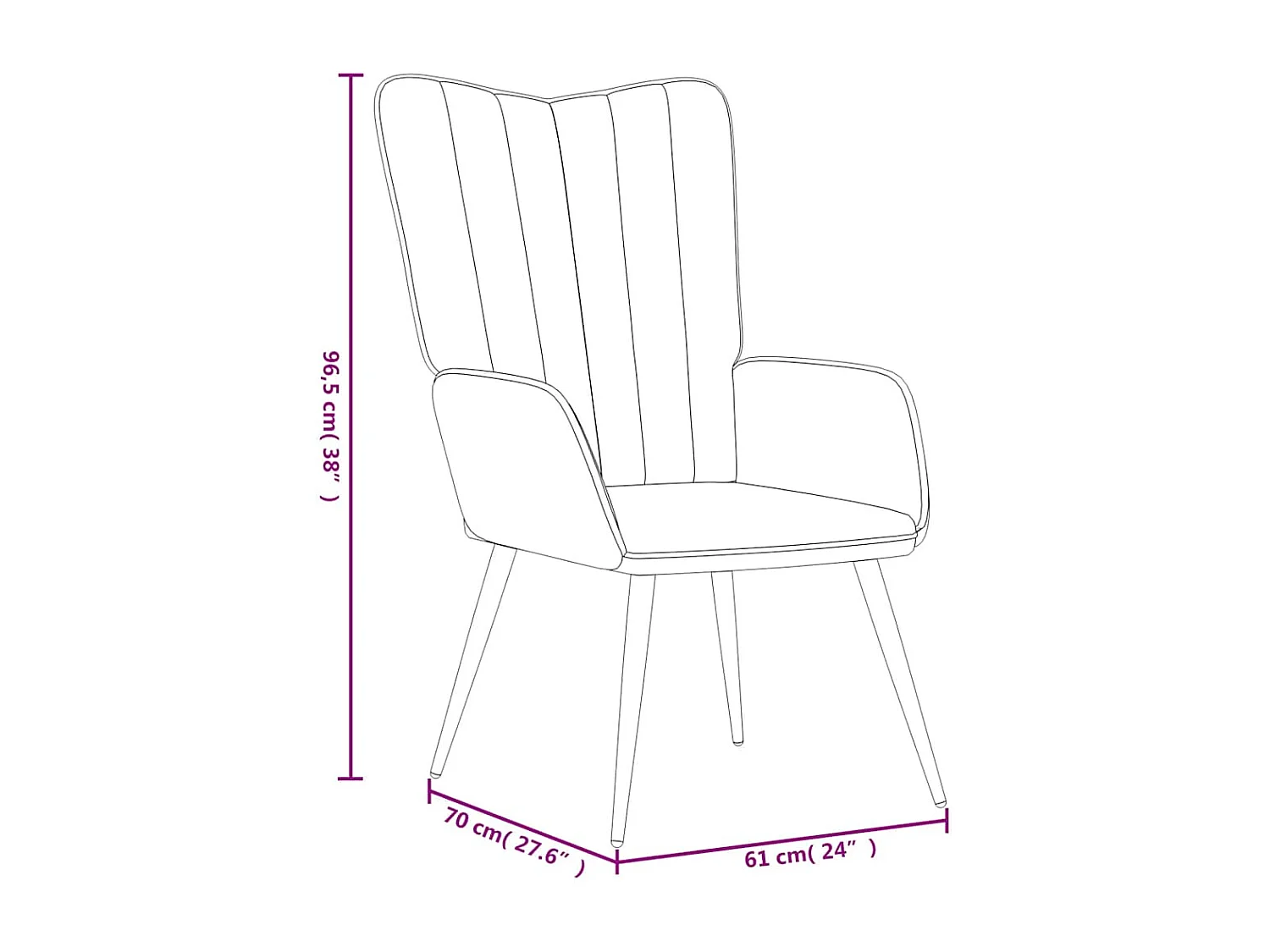 Relaxsessel | Lounge Sessel Dunkelgrau Samt SHL9055