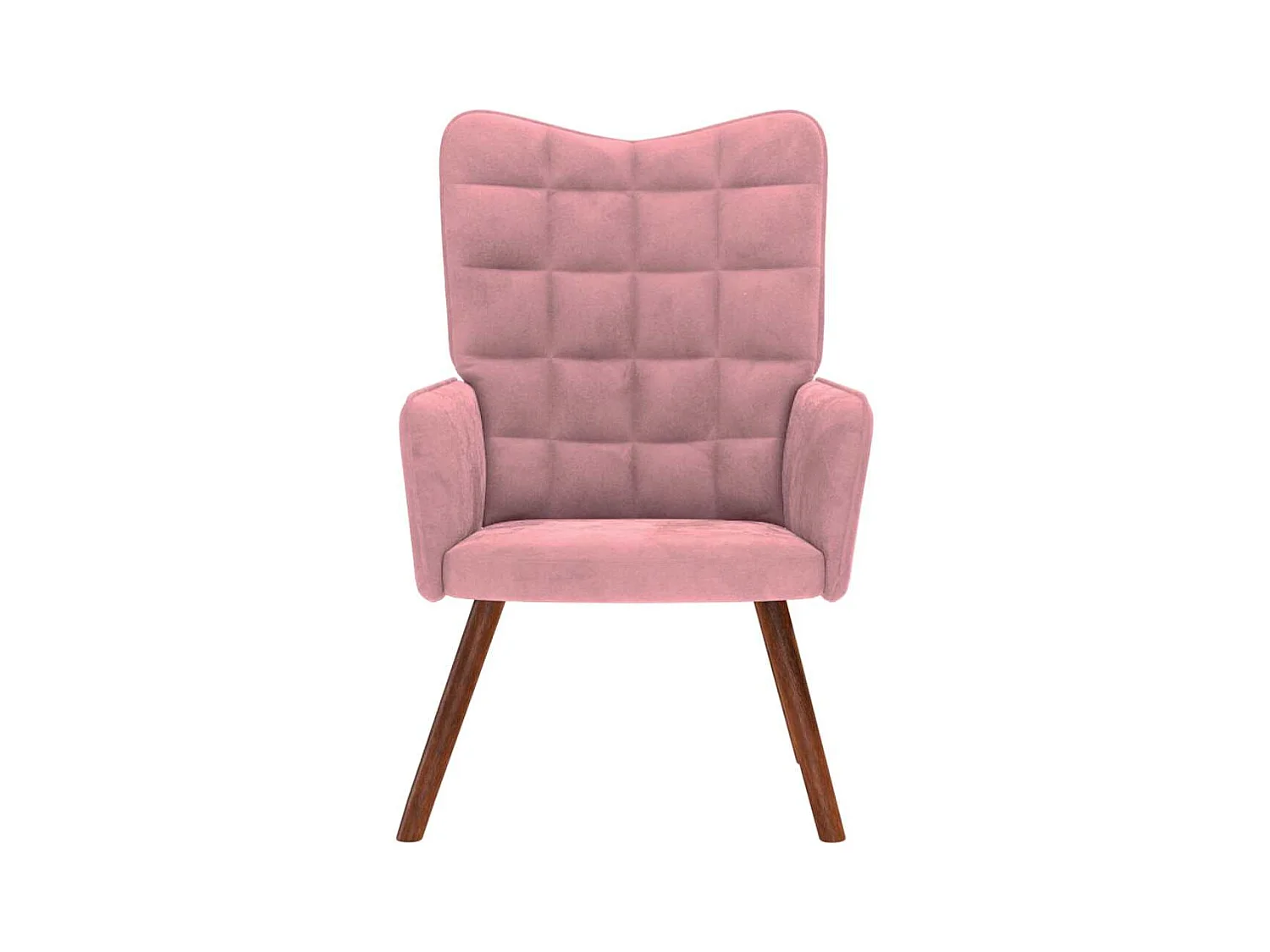 Sillón de relax | Silla de relax de terciopelo rosa SHL3855