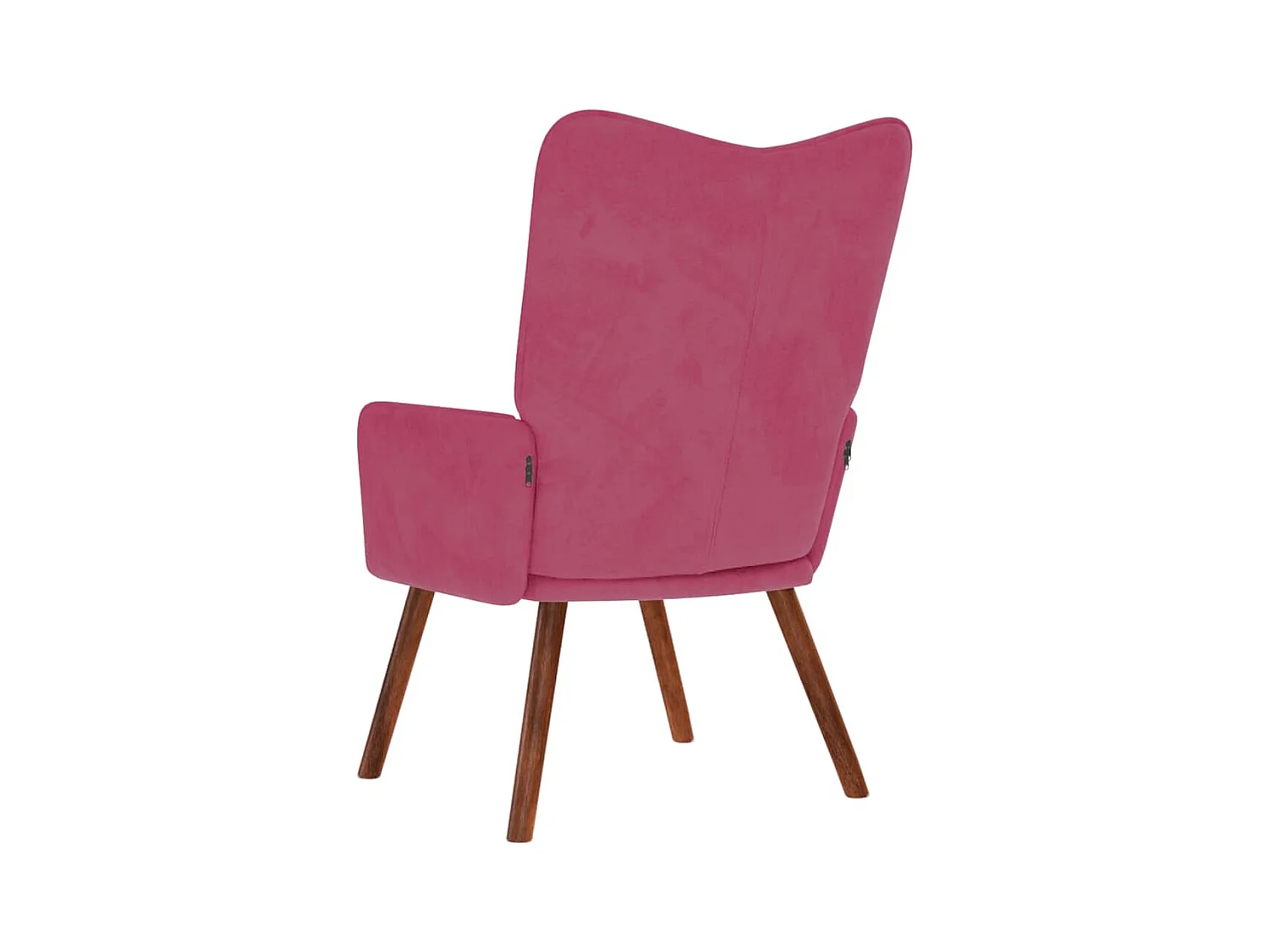 Fauteuil de Salon-Chaise de relaxation moderne Rouge bordeaux Velours SHL3580