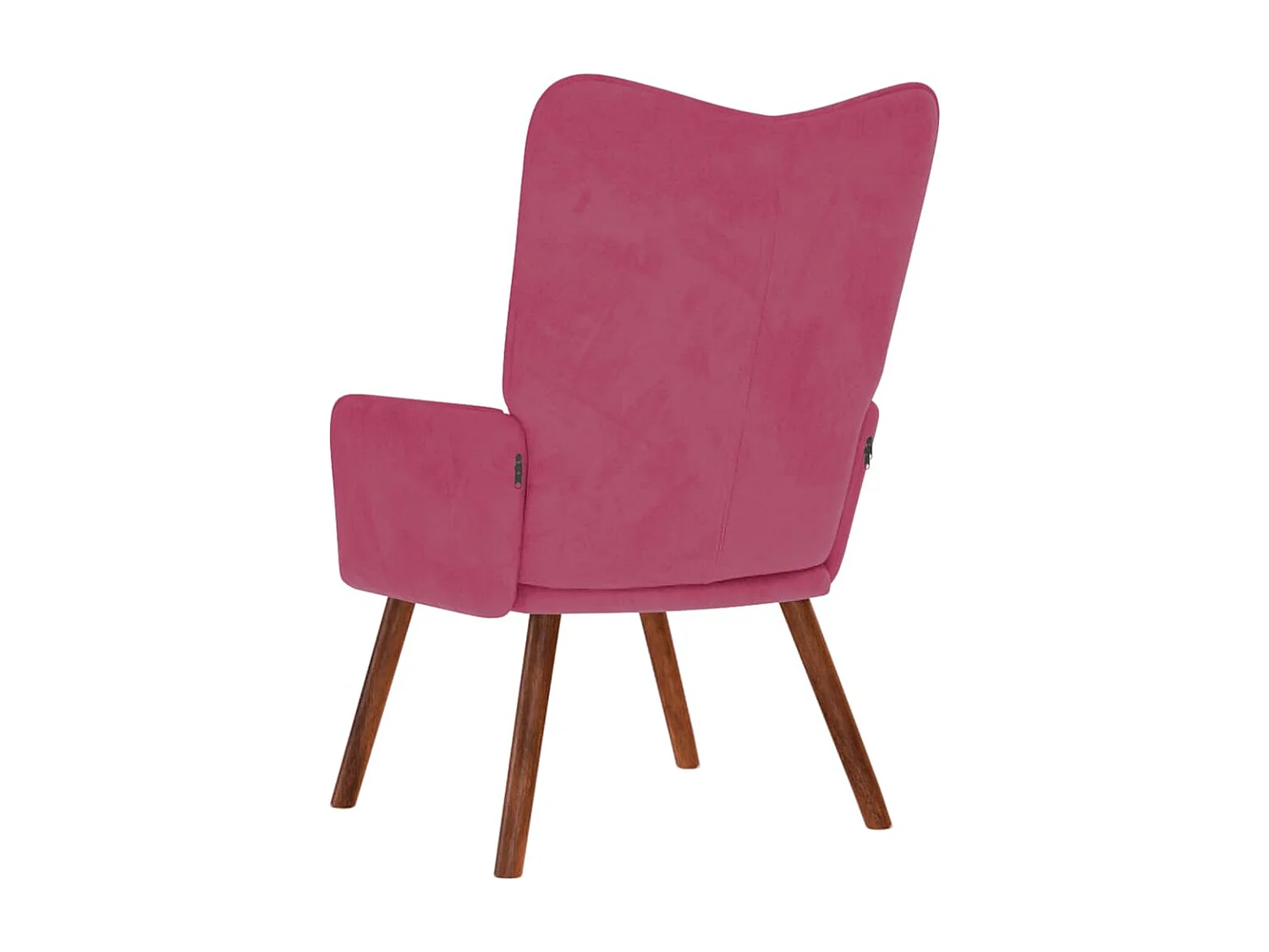 Fauteuil de Salon-Chaise de relaxation moderne Rouge bordeaux Velours SHL3580