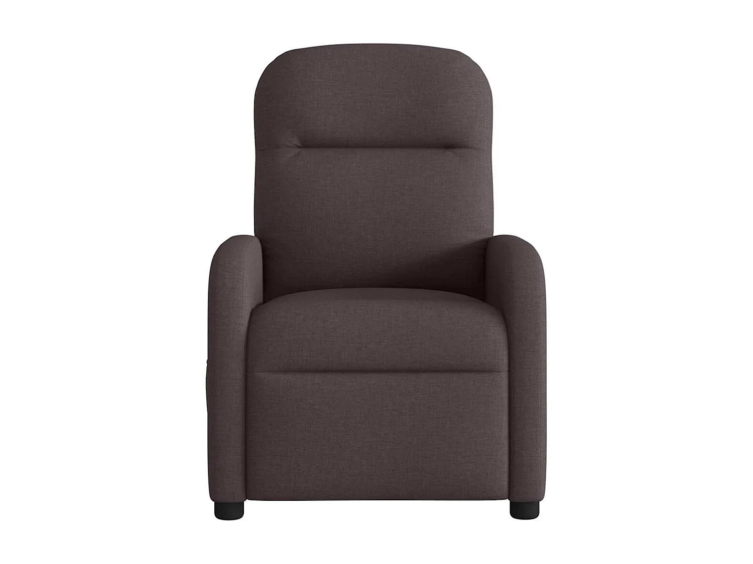 Massagesessel Elektrisch | Relaxsessel indoor Dunkelbraun Stoff SHL45568