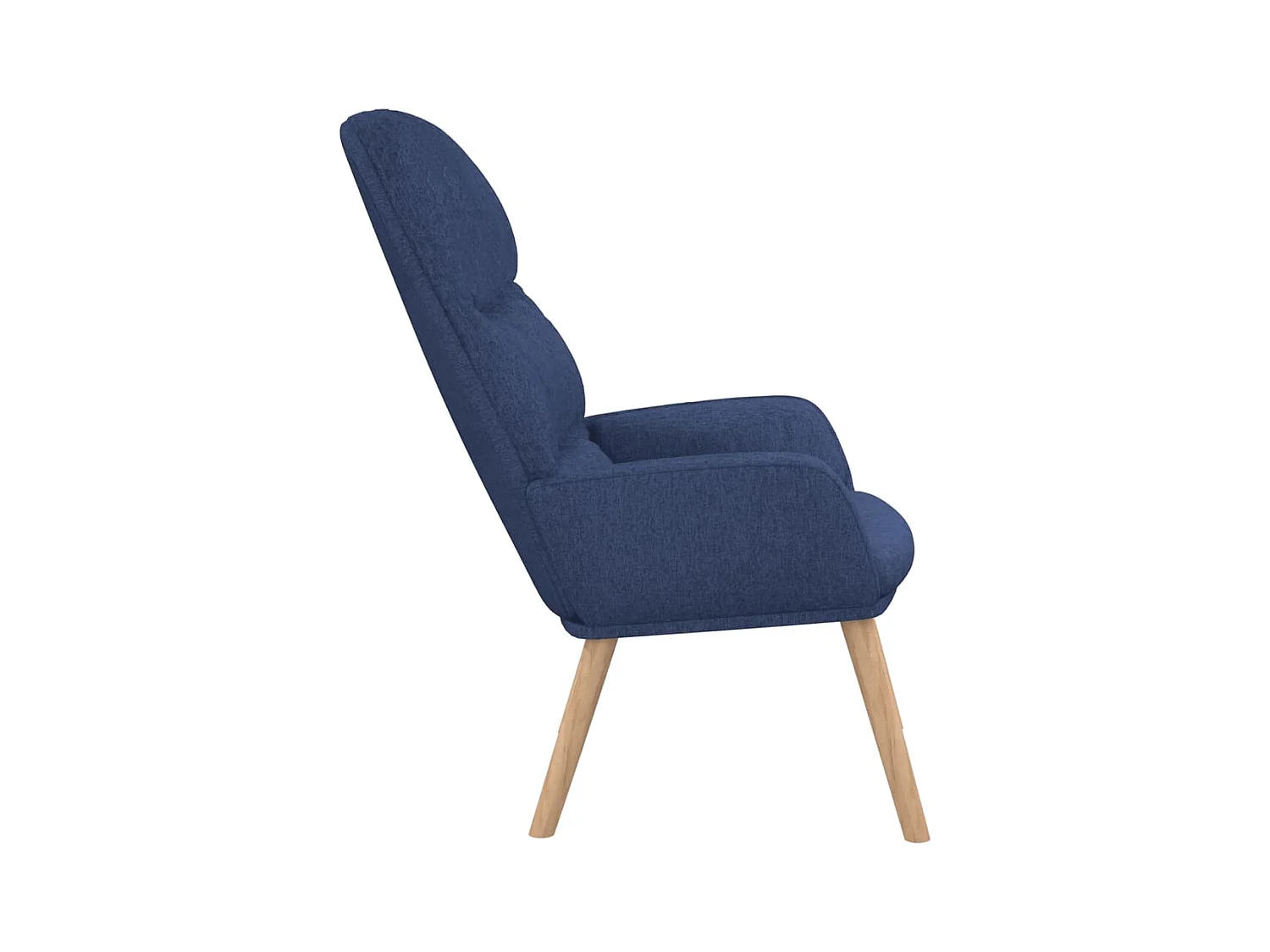 Sillón de relax | Silla de relax de tela azul SHL3923