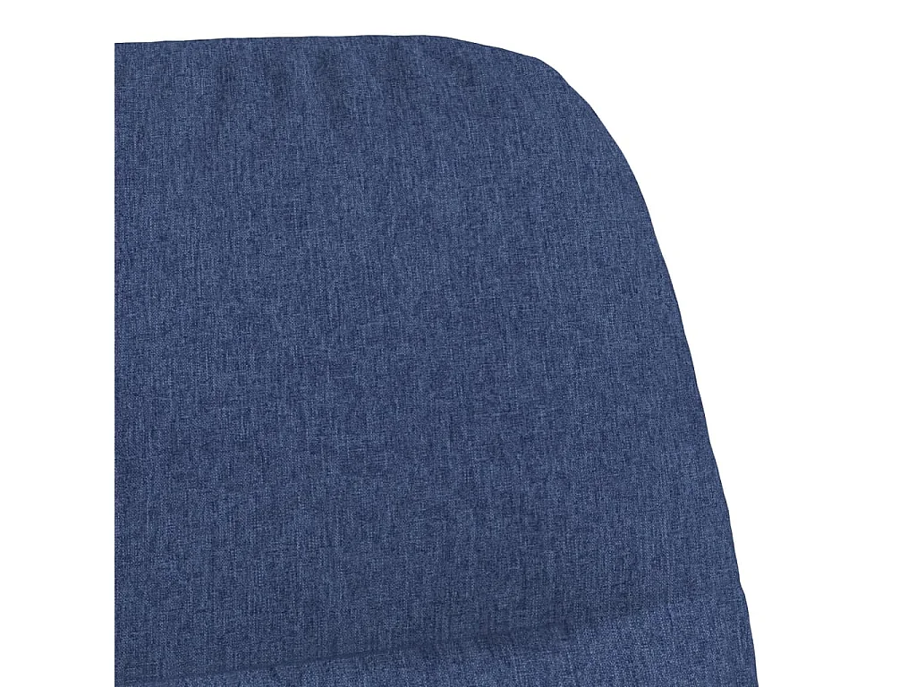 Sillón de relax | Silla de relax de tela azul SHL3923