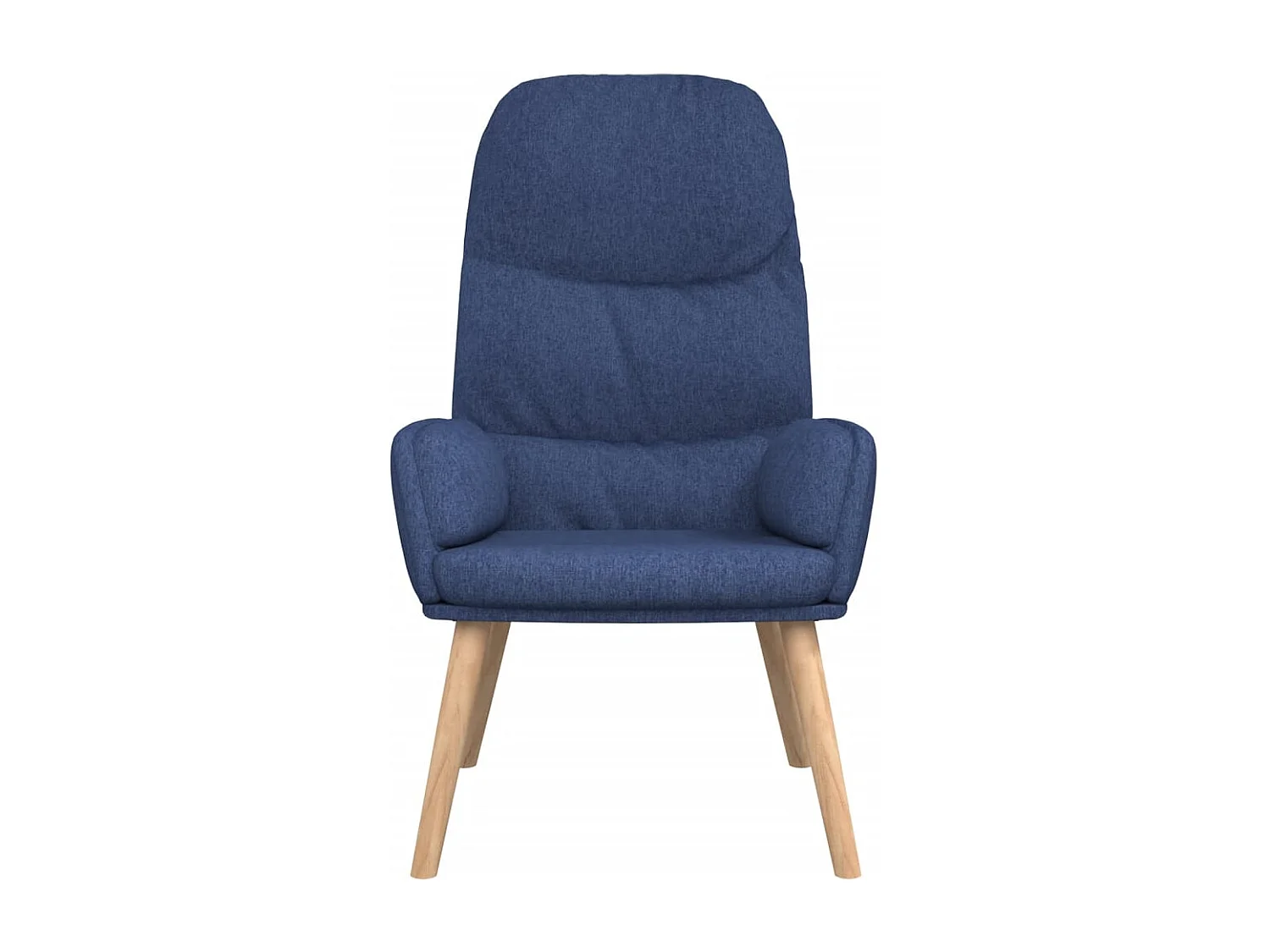 Chaise de relaxation-Fauteuil de Salon Bleu Tissu SHL1097