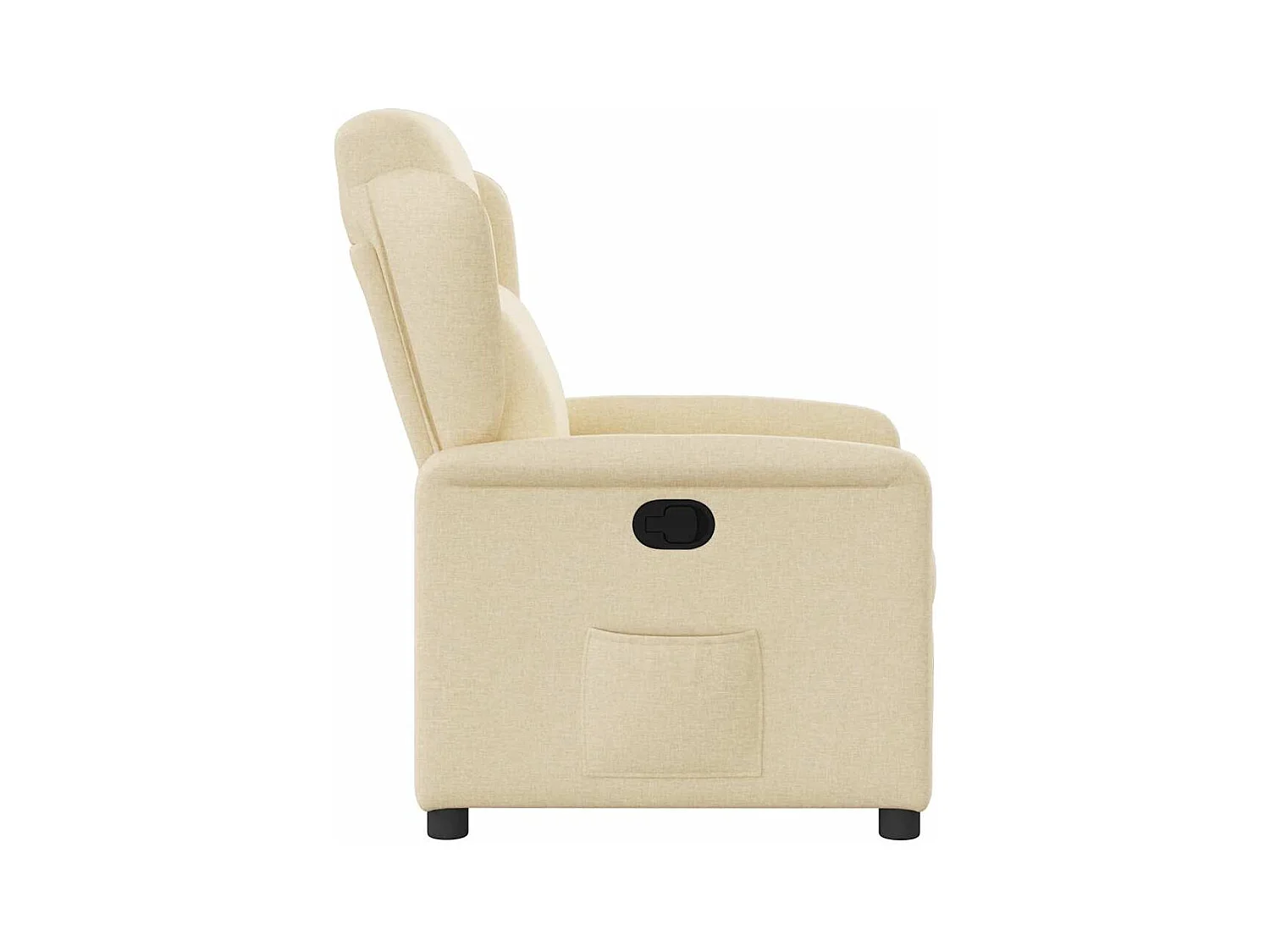 Sillón de relax | Sillón reclinable de tela crema SHL2284