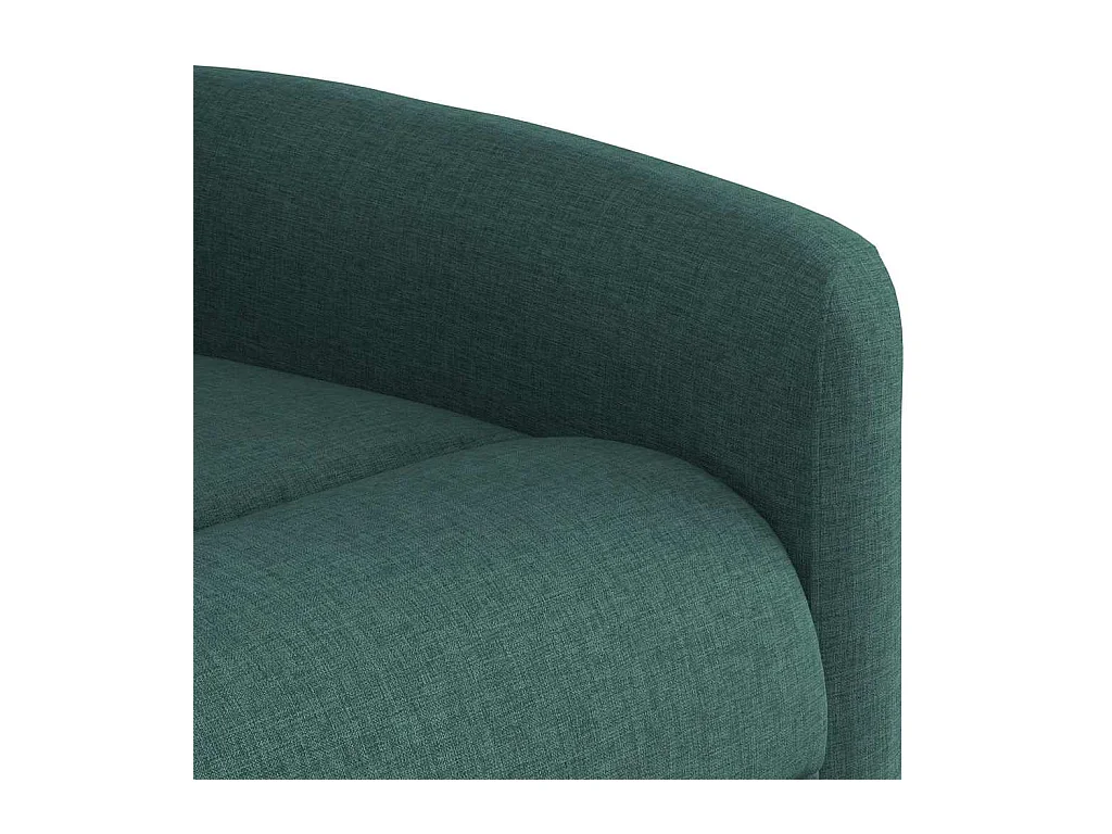 Sillón de relax | Silla | Sillón reclinable de tela verde oscuro SHL5839