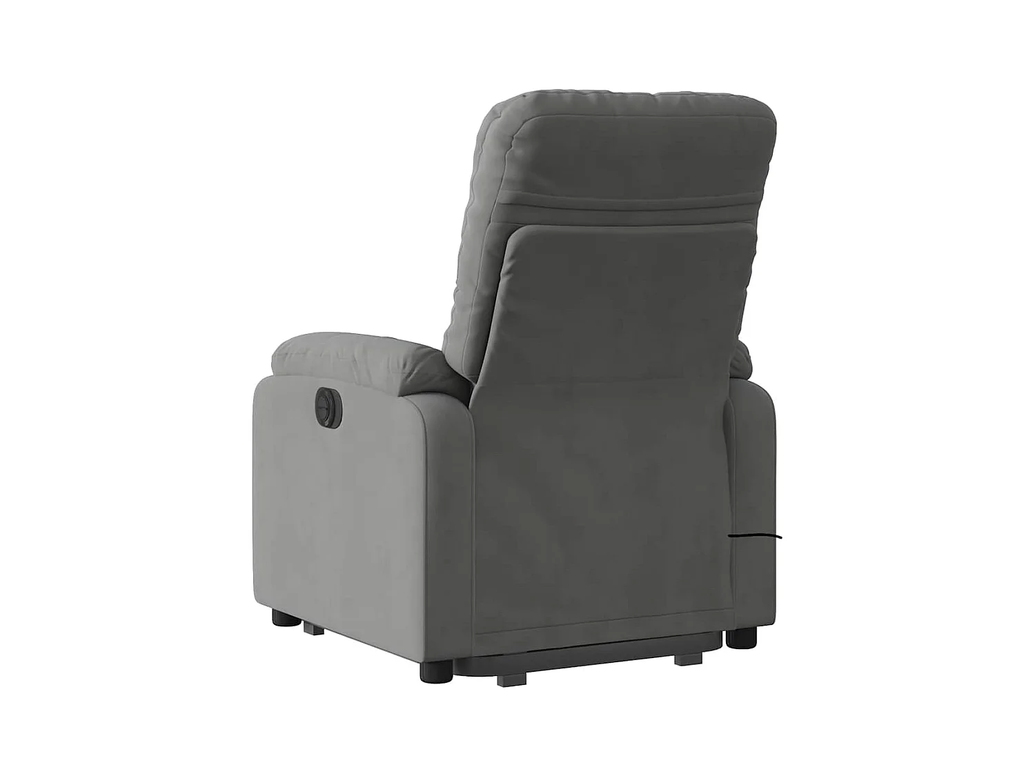 Sillón de salón | Silla | Sillón masaje eléctrico reclinable elevable tela gris oscuro SHL7263