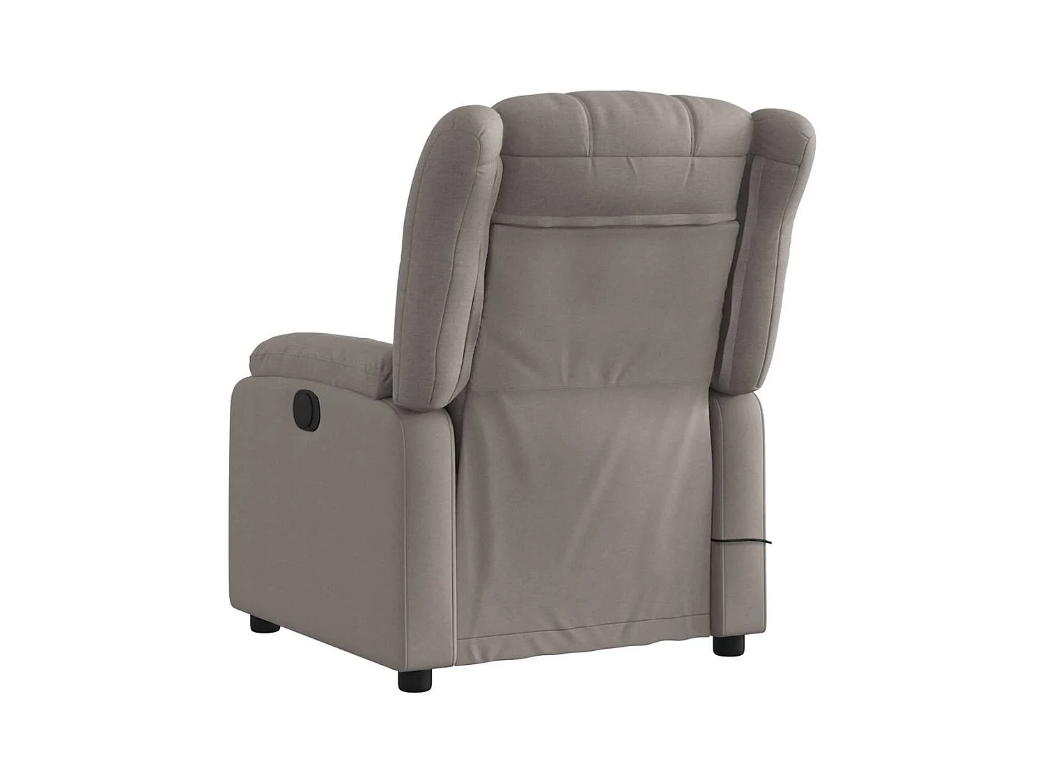 Sillón de relax | Sillón reclinable de masaje eléctrico tela gris taupe SHL8401